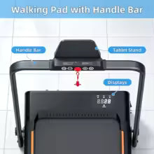 LumaStep™ 3-in-1 Folding Walking Pad Treadmill